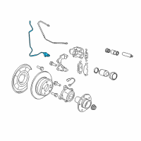 OEM 2013 BMW X5 Dxc Pulse Generator, Rear Diagram - 34-52-6-771-777