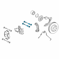 OEM 2015 Ram ProMaster 3500 Pin-Disc Brake Diagram - 68095419AA