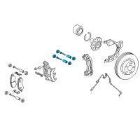 OEM Ram ProMaster 3500 Pin-Disc Brake Diagram - 68095419AA