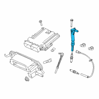 OEM 2017 Ford E-350 Super Duty Ignition Coil Diagram - HL3Z-12029-B