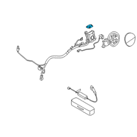 OEM 2020 Hyundai Ioniq ACTUATOR-Inlet Locking Diagram - 91999-G7110