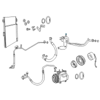 OEM Jeep Cap-A/C Charge Valve Diagram - 68086135AA