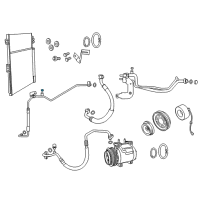OEM 2020 Jeep Grand Cherokee Cap-A/C Charge Valve Diagram - 68086128AA