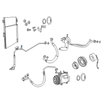 OEM 2019 Jeep Grand Cherokee Cap-A/C Charge Valve Diagram - 68086128AA