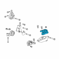 OEM Cadillac Front Mount Diagram - 25778691