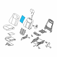 OEM Ford Seat Back Heater Diagram - CE8Z-14D696-C