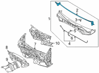 OEM Hyundai Santa Cruz W/STRIP-HOOD Diagram - 86430-K5000