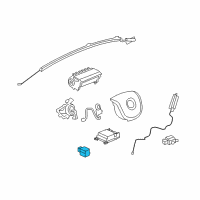 OEM 2008 Pontiac G8 Front Sensor Diagram - 92164400