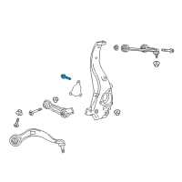 OEM Cadillac Knuckle Lower Bolt Diagram - 11570789