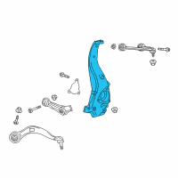 OEM 2019 Cadillac CT6 Knuckle Diagram - 84193258