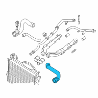 OEM BMW M5 Radiator Hose Thermostat Housing Diagram - 11-53-1-406-766