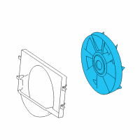 OEM Dodge Sprinter 2500 Fan-Cooling Diagram - 68012413AA