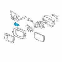 OEM 2008 Acura RL Cover, Driver Side (Lower) (Opulent Blue Pearl) Diagram - 76254-SJA-A01ZB