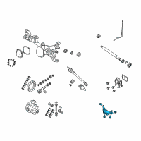 OEM 2007 Jeep Wrangler Nut-HEXAGON Lock Diagram - 68048466AA