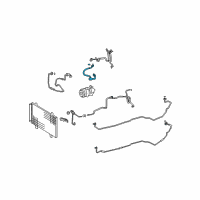 OEM 2016 Lexus LS460 Hose Sub-Assy, Suction Diagram - 88704-50030