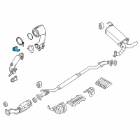 OEM 2016 Nissan Juke Gusset-Container Diagram - 20817-BV80A