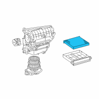 OEM Lexus GS200t Cabin Air Filter Diagram - 87139-30100