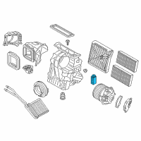 OEM 2017 BMW i8 Expansion Valve Diagram - 64-11-6-845-414