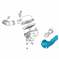 OEM Lexus Inlet, Air Cleaner Diagram - 17751-36120