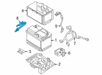 OEM Hyundai WIRING ASSY-ENG GROUND Diagram - 91861-K5010