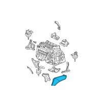 OEM Pontiac Bonneville Brace-Trans Diagram - 3539105