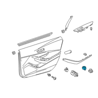 OEM 2020 Toyota RAV4 Lock Switch Diagram - 84930-0R050