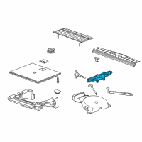 OEM Chevrolet Jack Diagram - 23174008