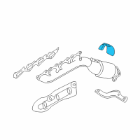 OEM 2012 Hyundai Genesis Protector-Heat Diagram - 28526-3F050