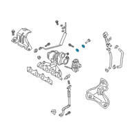 OEM 2014 Hyundai Veloster Gasket Diagram - 17512-12000
