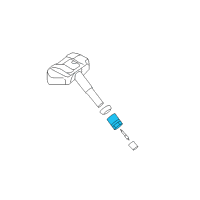 OEM 2021 Infiniti Q60 Nut Diagram - 40780-JA02A