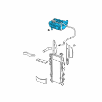 OEM 2006 Jeep Liberty Bottle-PRESSURIZED COOLANT Diagram - 52079788AE