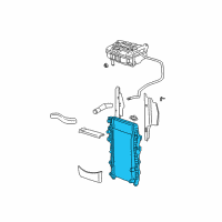 OEM Jeep Liberty Engine Cooling Radiator Diagram - 52080120AE