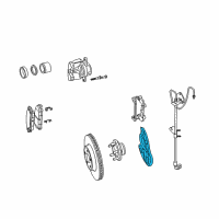 OEM 2009 Chrysler 300 Shield-Brake Diagram - 4779326AB