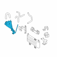 OEM Nissan Pathfinder Tube Assy-Oil Cooler Diagram - 21621-0W000