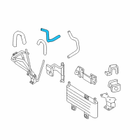 OEM Infiniti QX4 Hose-Oil Cooler Diagram - 21634-0W010