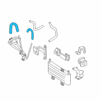 OEM Nissan Pathfinder Hose-Oil Cooler Diagram - 21633-0W011