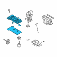 OEM Hyundai Sonata Cover Assembly-Rocker Diagram - 22410-2E650