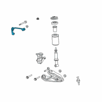 OEM 2008 Lincoln Mark LT Upper Control Arm Diagram - 6L3Z-3085-AL