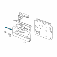 OEM 2003 Chevrolet Tahoe Switch, Driver Seat Adjuster Memory, Heater And Pedal Diagram - 15116862