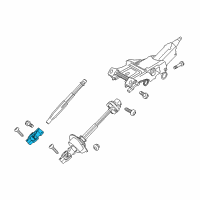 OEM 2021 Ford Mustang Yoke Assembly Diagram - FR3Z-3N725-B