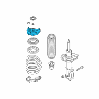 OEM 2021 Kia Forte INSULATOR Assembly-STRUT Diagram - 54610F2AA0