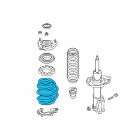 OEM 2020 Hyundai Elantra GT Spring-Front Diagram - 54630-G3EC0