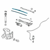 OEM 2022 Chevrolet Malibu Front Blade Diagram - 84589418