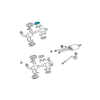 OEM 2012 Toyota Tundra Rear Shield Diagram - 18435-0F060