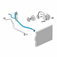 OEM 2003 Jeep Grand Cherokee A/C Diagram - 68545656AA