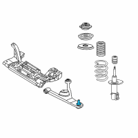 OEM 2001 Dodge Neon Ball Join-Lower Control Arm Diagram - 4656010AE