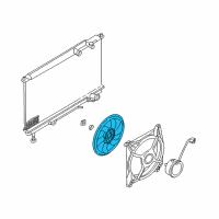 OEM 2001 Hyundai XG300 Fan-Cooling Diagram - 25231-38000