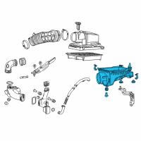 OEM Honda Civic Case Set, Air Cleaner Diagram - 17201-RX0-A00