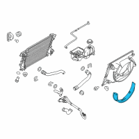 OEM Ford Lower Shroud Diagram - BC3Z-8146-K