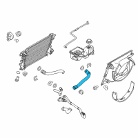 OEM 2016 Ford F-350 Super Duty Lower Hose Diagram - BC3Z-8286-J